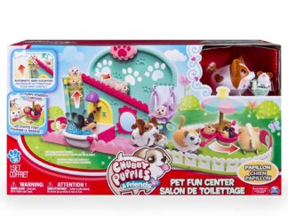 Centro Parque De Diversiones Con Calesita Hamaca Tobogán Y Ascensor Perritos Que Caminan Chubby Puppies & Friends Kreker Playset Perros Mascotas Cachorro Diversión Juego Juguete Original Tv Exito Mundial Venta Por Mayor Mayorista