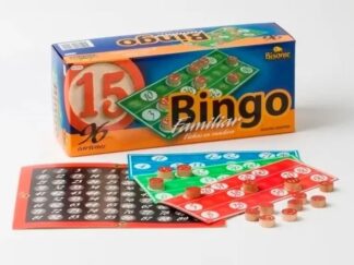 Bingo De Lujo Juego Familiar 96 Cartones Bisonte