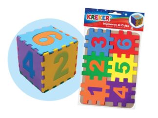 Números Al Cubo Dado De Goma Eva Encastrables Juego Didáctico Encastre Puzzle Rompecabezas Juguete Kreker Venta Por Mayor Mayorista