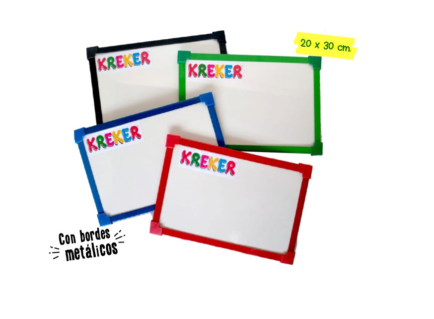 Mini Pizarra Magnética Portátil Para Fibra Marcador 20x30 Juego Didactico Juguete Kreker Blanca Dibujar Pintar Escribir Dibujo Aprender Venta Por Mayor Mayorista