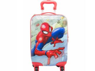 Valija Infantil Spiderman De Mano Chica Semi Rigida 17 Pulgadas Original Cresko Venta Por Mayor Mayorista