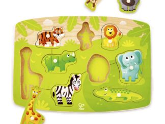 Puzzle Rompecabezas De Madera Hape Animales De La Selva Encastre Juego Juguete Didáctico 10 Piezas Venta Por Mayor Mayorista