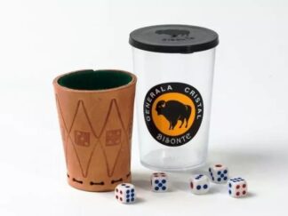 Juego De Generala Cristal Con Cubilete De Cuero Marca Bisonte Juguete Dados Venta Por Mayor Mayorista
