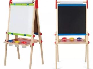 Pizarra De Dibujo Doble Juego Didactico Juguete Hape Caballete "Crea y Muestra" Blanca Y Tiza Dibujar Pintar Escribir Dibujo Aprender Venta Por Mayor Mayorista