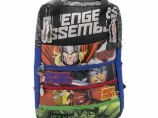 Mochila Avengers 16 Pulgadas Con Carro Y Espalda Vengadores Cresko Original Thor Capitan América Iron Man Increible Hulk Venta Por Mayor Mayorista