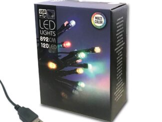 120 Luces Led Cálidas Tira Con Conector USB Cable Verde Ideal Para Arbol Arbolito De Navidad Decoración Terraza Balcón Luz Venta Por Mayor Mayorista