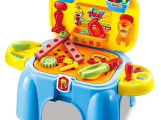 Caja De Herramientas Maletín Mesa Banco Taller Silla Juguete Construcción Accesorios 36 Piezas Fun Ster Juego Didáctico de Rol Venta Por Mayor Mayorista