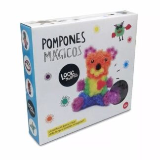 Lookmania Pompones Magicos x 400 Piezas Abrojos Didácticos Tipo Bunchems Mega Pack Encastre Para Conectar Venta Por Mayor Mayorista