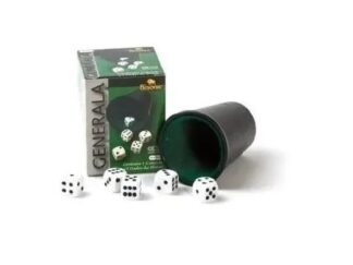 Juego De Generala Cubilete Con 5 Dados En Caja Súper Económica!!! Ideal para regalo o souvenir Venta Por Mayor Mayorista