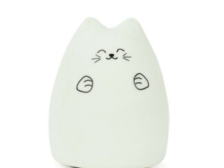 Lampara Led Velador Luz De Noche Infantil Cambia De Color Recargable Gato Silicona Usb Venta Por Mayor Mayorista