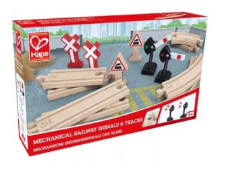 Señales Y Vias Para Trenes De Madera Hape