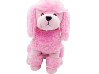 Peluche Perrito Clio Poodle 30cm Rosa Funny Land Cresko