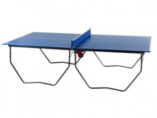 MESA DE PING PONG PROFESIONAL Mesa de medidas reglamentarias. Fabricada en tubo de acero esmaltado al horno con pintura en polvo termoconvertible. Cubierta en MDF con terminación en Barniz Acrílico UV. Mesa plegable con ruedas, que permite su fácil traslado.