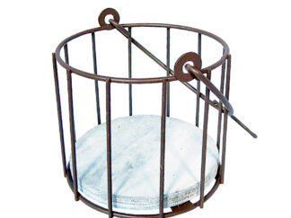 Fanal Colgante Cilíndrico Adorno Decorativo Metal 9cm Colours