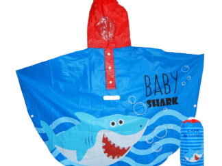 Piloto Capa De Lluvia Infantil De Tiburón Colours