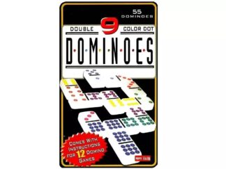 Dominó Doble 9 Con 55 Fichas Color Bisonte
