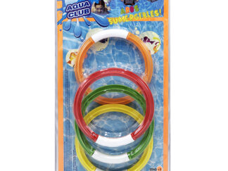 Cuatro Aros Sumergibles Para Pileta Aqua Club Caffaro