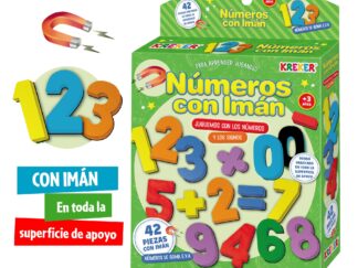 Números De Goma Eva Imantadas Kreker