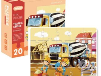 Puzzles Rompecabezas Vehículos De Construcción 20 Piezas Kylwin