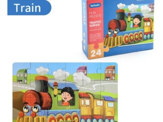 Puzzles Rompecabezas Tren De Pasajeros 24 Piezas Kylwin