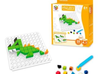 Rompecabezas Ladrillos Puzzles 59 Piezas 4 En 1 Dinosaurios Pumy