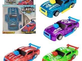 Auto Desarmable De Choque Blaster Car Pull Back 12cm Pumy