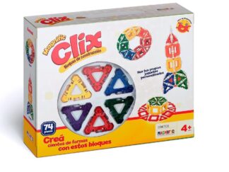 Bloques De Construccion Magnific Clix 74 Piezas