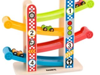 Carrera De Autos De Madera Acacia Magnific