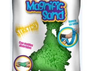 Arena Kinetica 450gr Masa Para Moldear Con Moldes Magnific Sand