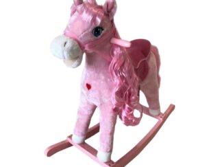 Unicornio Caballo Mecedor Con Sonido Cresko
