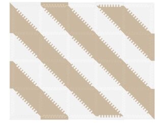 Piso Triangular Goma Eva Estilo Nórdico 31cm 40 Piezas Encastrables 93232 Multieva