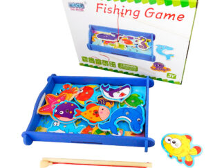 Juego De Pesca Con Imán De Madera 21566 Colours