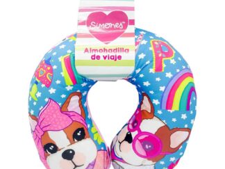 Almohada Simones Arcoiris Cuello De Viaje Si062 Cresko