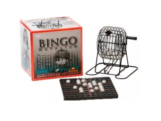 Bingo Con Bolillero Y Portabolillas Bisonte