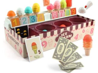 Heladería Con Números Y Colores Top Bright