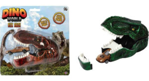 Lanzador De Autos Dinosaurios Rex Jurassic World Juguete