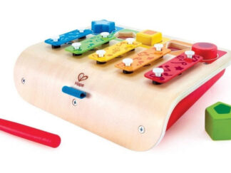 Xilofón Metálico Formas Convertible Piano Instrumento Hape