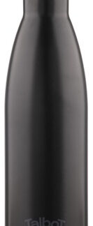 Botella Térmica Talbot 500ml Acero Inoxidable Negro Antigoteo