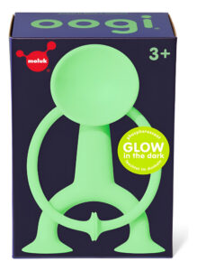 Muñeco Estirable Oogi Glow 13 Cm Silicona Moluk Ventosas Brillan Oscuridad