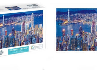 Rompecabezas Puzzle 1000 Piezas Nueva York Victoria Harbour