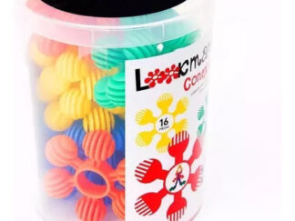 Juego Didáctico De Encastre Conexión 16 Piezas Look Manía Color Multicolor Look55