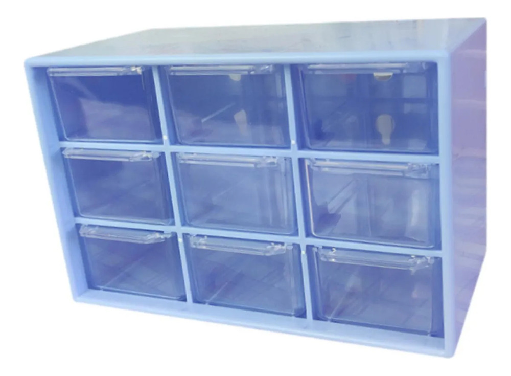 Cajón Organizador Para Escritorio Caja Almacenamiento 9 Comp - Imagen 2