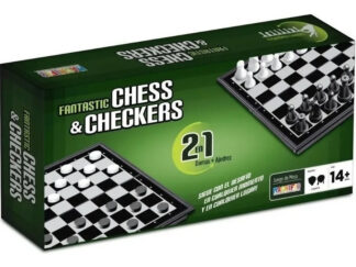 Juego De Mesa Ajedrez Y Damas Imantado Magnific 2549 Pg