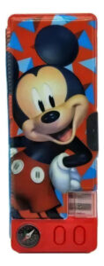 Cartuchera Mickey Mecánica Cresko Km229 Multicolor