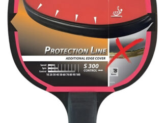 Paleta De Ping Pong Donic Protection Line 300 Tenis De Mesa Negro/rojo