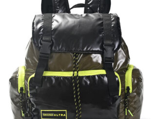Mochila Dama Skora Ultra Hiker Combinado Bolso 31x31x34cm Green