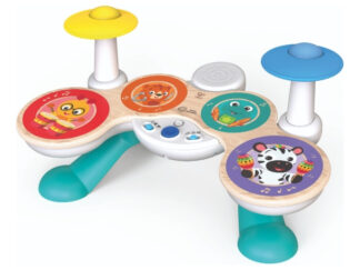 Batería Tambores Juguete Hape Baby Einstein Didáctico Música Multicolor