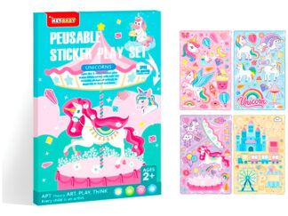 Libro Album X 2 Escenarios + 4 Planchas De Stickers X 25u