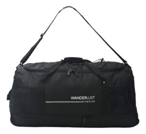 Bolso Viaje Con Ruedas Deportivo Wanderlust Active Limitless Color Negro Liso 34836