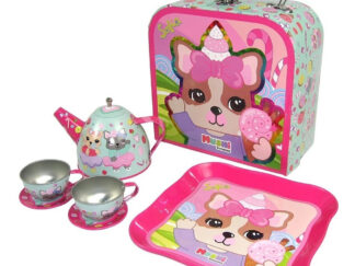 Juego Set De Té Simones Didáctico 7 Piezas Juguete Valija